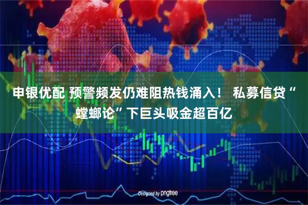 申银优配 预警频发仍难阻热钱涌入！ 私募信贷“螳螂论”下巨头吸金超百亿